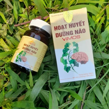 HOẠT HUYẾT DƯỠNG NÃO VIMOS , giúp hoạt huyết,làm giảm đau đầu hoa mắt mất ngủ . hàng chính hãng đến từ CtyCp Dược Vimos