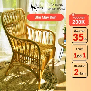Ghế thư giản mây HOME MÂY cho người lớn - Chất liệu mây tốt và đáng tin cậy cho ban công