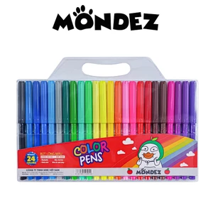 Dạ Màu MONDEZ 12-24 Màu, Màu Sắc Tươi Sáng, Rõ Nét, Không Phai, Chất Liệu Nhựa Cao Cấp M70011/M70012/M70013
