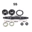 GAVESTO Xe Đạp Xe Đạp Dưới Chân Đế Chất Lượng Cao Cho 68 Mm BB Shell Hạt Ghế Lỗ Vuông