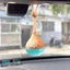COSCOVED Mặt dây chuyền nước hoa ô tô DIY Nắp gỗ treo ô tô Mặt dây chuyền hương thơm Mặt dây chuyền rỗng Chai nước hoa Mini Chai tinh dầu Hộp đựng không khí tự động Fresher