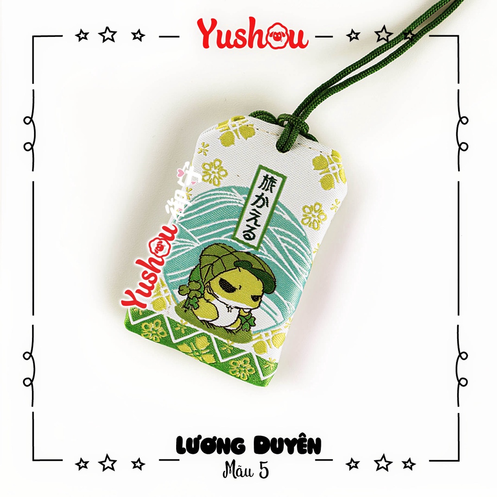 Túi Phước Yushou Tình Yêu Mẫu 5 - Kiểu Omamori Nhật, Có sẵn, Quà tặng ý nghĩa