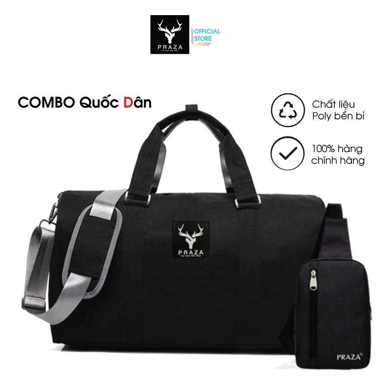 Ảnh Combo Túi Đeo Campus & Túi Du Lịch PRAZA TX082DC095 1