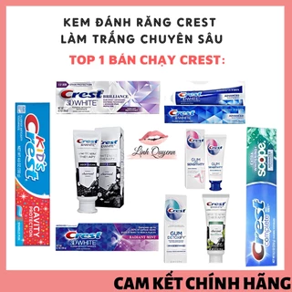 Kem đánh răng Crest 3D White tẩy trắng răng