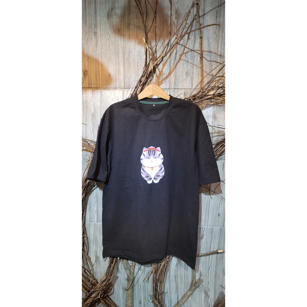 Áo thun Stee Mèo Ú CVC - Giá sỉ Unisex