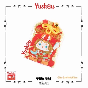 Túi Phước Yushou Tài Vận Mẫu 81 - Giàu Sao 1 Đêm - Kiểu Omamori Nhật, Có sẵn, Quà tặng ý nghĩa.