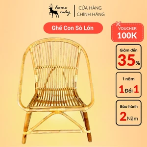 Ghế mây con sò phòng khách CAO CẤP - Sản phẩm cung cấp cho quán cafe, khách sạn, homestay từ HOME MÂY