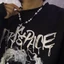 Unstop * Ngọc Trai Chữ Thập Vòng Cổ Lớp Ngọc Trai Chữ Thập Mặt Dây Chuyền Vòng Cổ Punk Chữ Thập Mặt Dây Chuyền Vòng Cổ Cho Bé Gái Sinh Nhật Hallowe