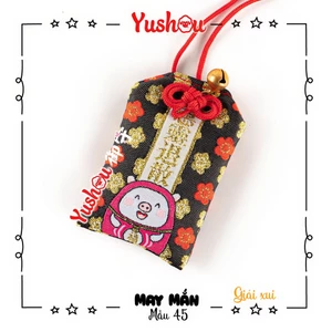 Túi Phước Yushou May Mắn - GIẢI XUI Mẫu 5 - Kiểu Omamori Nhật, Có sẵn, Quà tặng ý nghĩa.