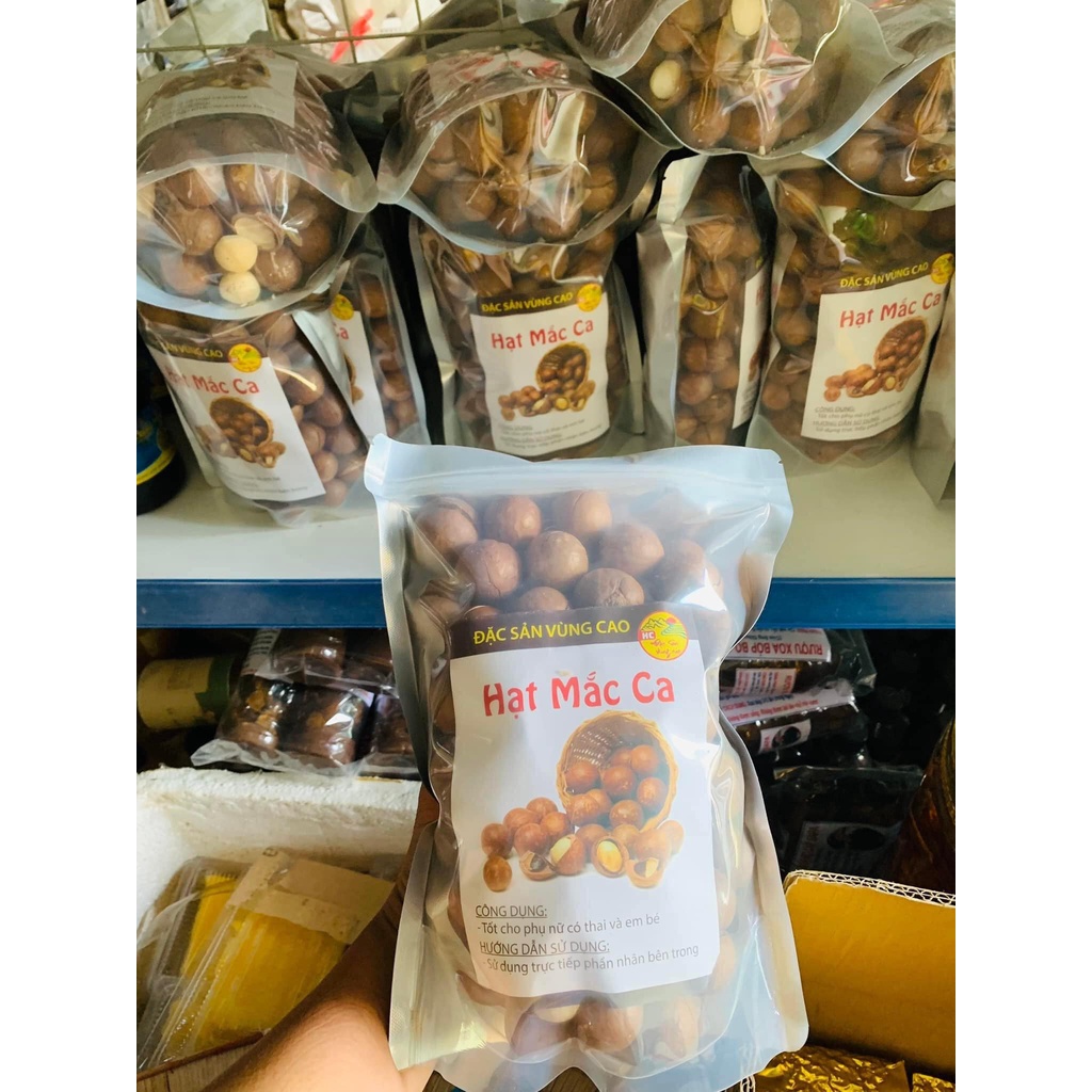 HẠT MACCA NỨT VỎ LOẠI 1 SẤY CHÍN ĂN LIỀN GIỮ TRỌN DINH DƯỠNG HẠT (hạt mắc ca Lai Châu)