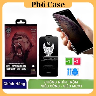 Kính Cường Lực Chống Nhìn Trộm iPhone Hãng WK Kingkong 15promax 14promax/13promax/12promax/11promax/xsmax