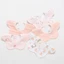 Set 5 Yếm Ăn Cotton Chống Nước In Họa Tiết Hoa Xinh Xắn Dành Cho Các Bé