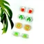 Flgo Clovers Bông Tai Làm Khuôn Silicon 4 Miếng Bộ Đồ Thủ Công