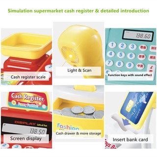 Bộ Đồ Chơi Thu Ngân Siêu Nhân mini Vui Nhộn Cho Bé