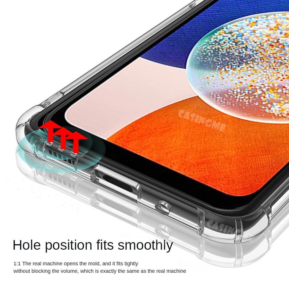 Ốp điện thoại trong suốt túi khí Samsung S24 FE 2024 Vỏ bảo vệ ống kính chống sốc cho Samsung Galaxy S23FE S 23 23S S23 FE S23 Plus SamsungS23FE Ốp lưng chống sốc siêu silicon
