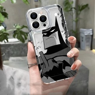 Ốp Điện Thoại Mềm Hình Người Dơi Cho iphone 14 Pro Max 14 Plus 13 11 12 7Plus X XR XS Max 8 7 se2020