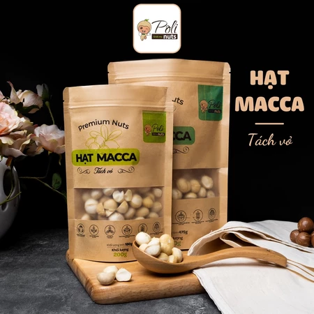 Nhân Hạt Macca Tách Vỏ Daklak Tươi