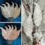 Bộ đồ trang trí Giáng sinh thú vị Kẹp 22cm trên lông vũ lấp lánh