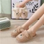 Giày Sục Gấu Bông mềm mịn - kèm video và ảnh thật