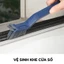 Bàn chải vệ sinh làm sạch khe kẻ hở mọi Góc Vuông 3in1 đa năng tiện dụng