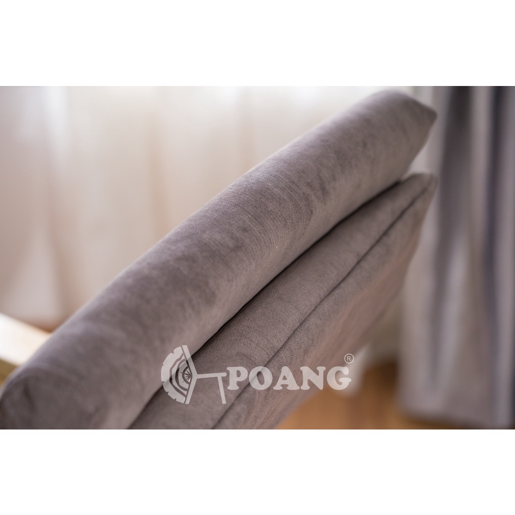 Ảnh | POANG | plywood óc chó/bạch dương | vải cotton | nâu | R67xS139xC86 cm 2