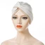 Mũ Turban JKDESIGN Thời trang nữ Hijab Hồi giáo hai màu