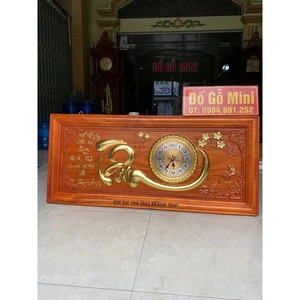 Đồng hồ gỗ hương