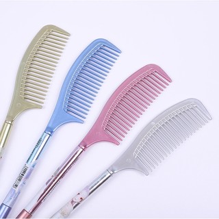 Bút gel nước mực đen hình cái lược QNshop