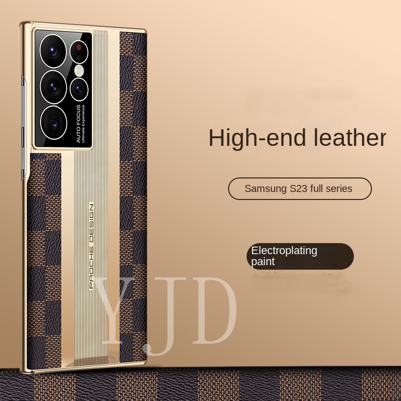 Ốp Điện Thoại Da Chống Sốc Cao Cấp Cho Samsung S23 Ultra S23 +