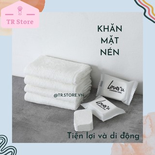[Tách lẻ] Khăn mặt nén OTW Lovesu tiện lợi di động phù hợp du lịch và đi xa
