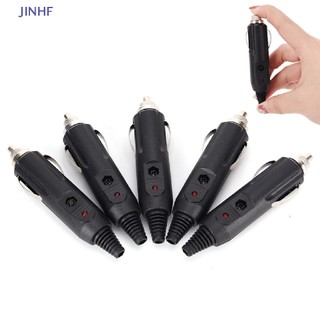 Set 5 Đầu Nối Phích Cắm 12V + Cầu Chì Đèn LED Đỏ Mới JINHF Cho Xe Hơi