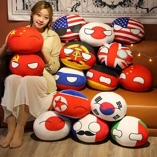 Gối sang trọng Soft And Cuddly Countryball Plus Ages Thích hợp cho mọi lứa tuổi