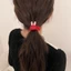 YT4 Năm Mới sheadline Tóc Dây Scrunchies Thỏ Hoạt Hình Dây Buộc Tóc Dây Bé Gái Dễ Thương Dây Cao Su Mũ Đội Đầu Nhỏ