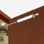 DELMER Door Closer Khí nén thủy lực tự động Hợp kim nhôm im lặng có thể điều chỉnh 90 độ trong vòng chặn cửa đơn giản