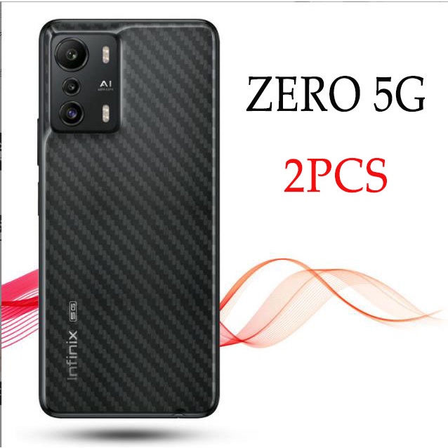 2 Chiếc Dành Cho Infinix Zero 5G 2023 / Hot 11 2022 11 Chơi 12 Chơi / Infinix Note 12 G96 12 pro 5G 4G / Zero 20 5G Zero 5G / Smart 6 plus Smart 5 Phim Bảo Vệ Mặt Sau Bằng Sợi Carbon