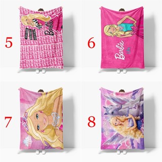 Barbie Công Chúa Disney Hoạt Hình Dễ Thương Fashiom Trẻ Em 4 Kích Thước Flannel Chăn Mới Hoạt Hình Dễ Thương Mềm Mại Thoải Mái Ấm Giường Chăn Quà Tặng Sinh Nhật