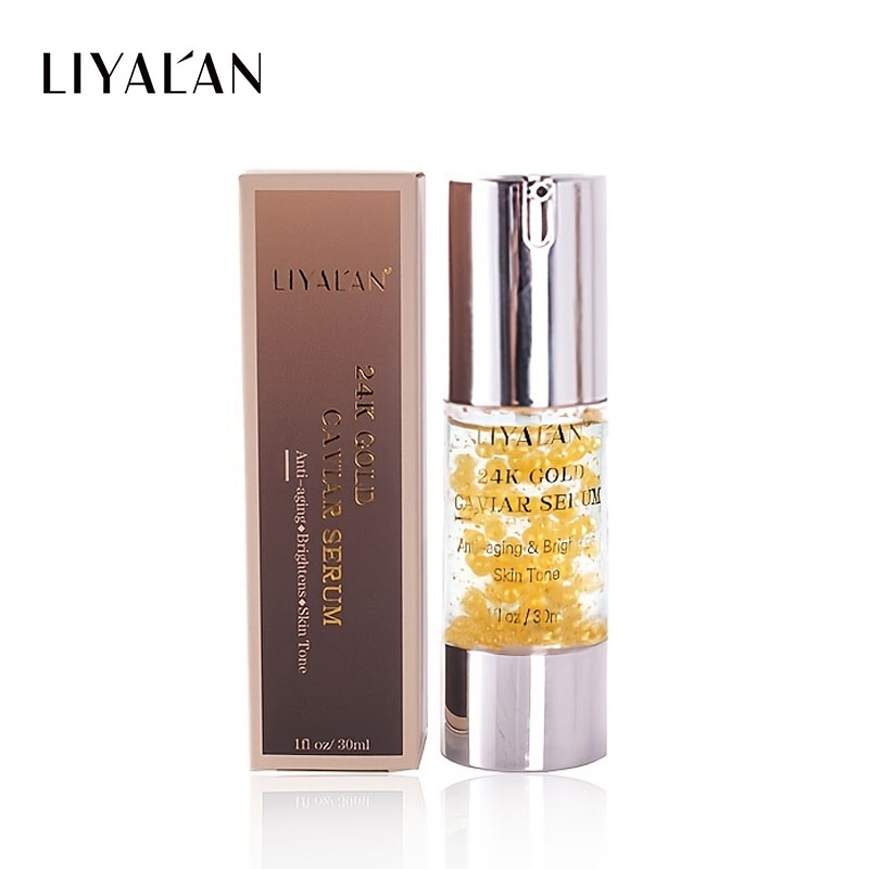 Ảnh Serum LIYAL'AN Vàng 24k Và Trứng Cá Muối Hữu Cơ Làm Trắng Da Chống Lão Hóa 30ml 1