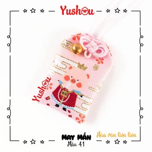 Túi Phước Yushou May Mắn Hảo Vận Liên Liên - Kiểu Omamori Nhật, Có sẵn, Quà tặng ý nghĩa.
