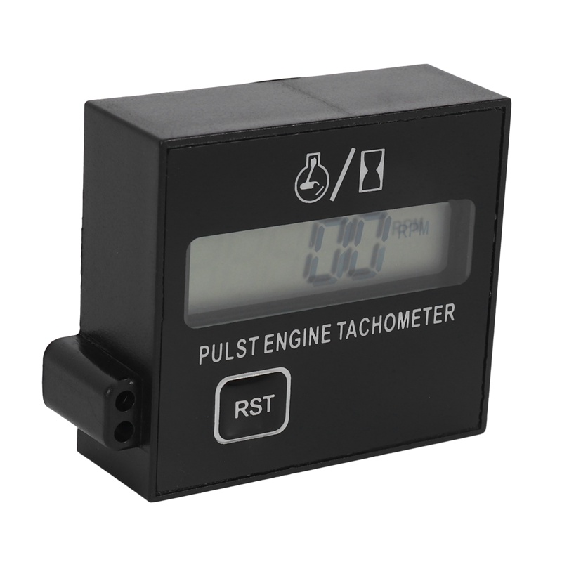 Xăng Mới Động Cơ Kỹ Thuật Số Tachometer Cảm Ứng Xung Tachometer Chống Thấm Nước Có Pin Cho Xích Cưa Máy Cắt 2 / 4 Thì