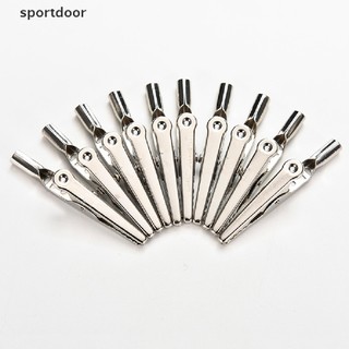 Set 10 Kẹp Cá Sấu Thử Điện Bằng Thép Không Gỉ