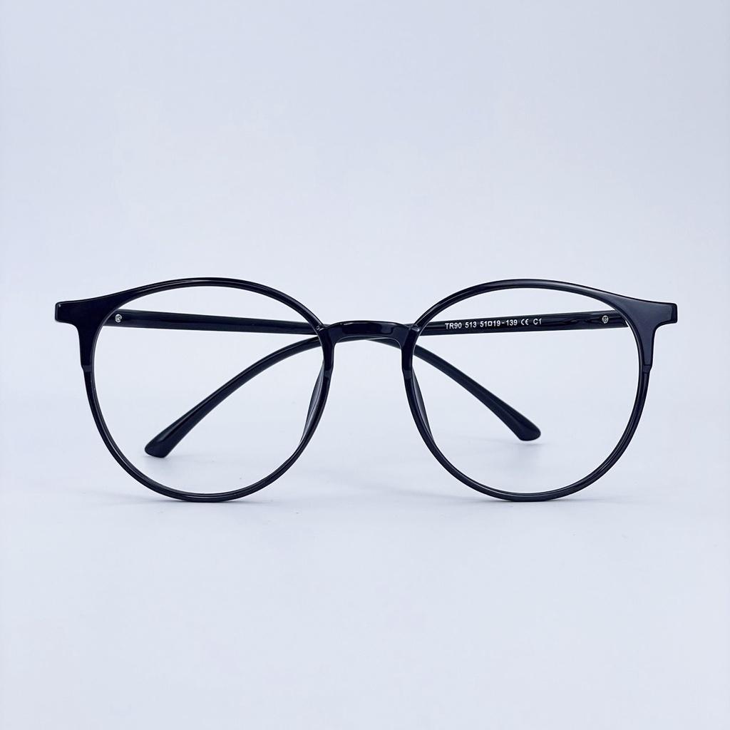 Gọng Kính Cận Mắt Tròn, Gọng Kính Thời Trang LemonEyewear Nhựa Dẻo LE513