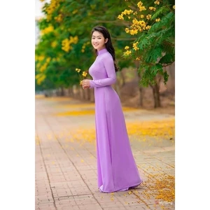 áo dài tím mộng mơ