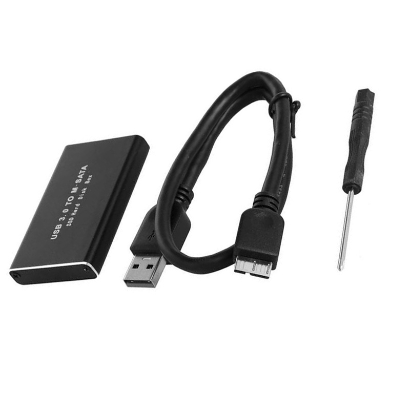 Hộp đựng ổ cứng gắn ngoài MSATA sang USB 3.0 SSD 30x50mm 30x30mm MSATA SSD