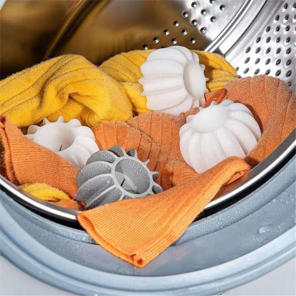 SNUGHOUSE 2 Chiếc Bóng Giặt Dụng Cụ Vệ Sinh Gia Đình Sấy Giặt Phụ Kiện Cho Máy Giặt Mèo Tóc Bắt Khử Nhiễm Silicone