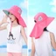 JKDESIGN Trẻ Em Mũ Xô Chống Nắng Có Thể Điều Chỉnh Bé Trai Bé Gái Mũ Vành Rộng