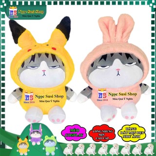 THÚ NHỒI BÔNG MÈO COSPLAY SIÊU CƯNG ÔM NGỦ RẤT MỀM - GỐI ÔM HÌNH CON MÈO COSPLAY [GIAO NHANH]