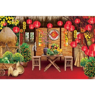 Background Tết Việt Nam nhiều kích thước, hình ảnh tết xưa