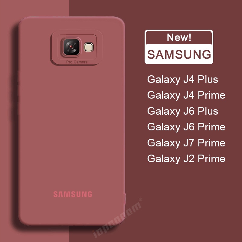 Ốp Điện Thoại Silicon Dẻo Họa Tiết Hoạt Hình Dễ Thương Cho Samsung Galaxy J7 Prime J6 J2 Prime J4 Plus
