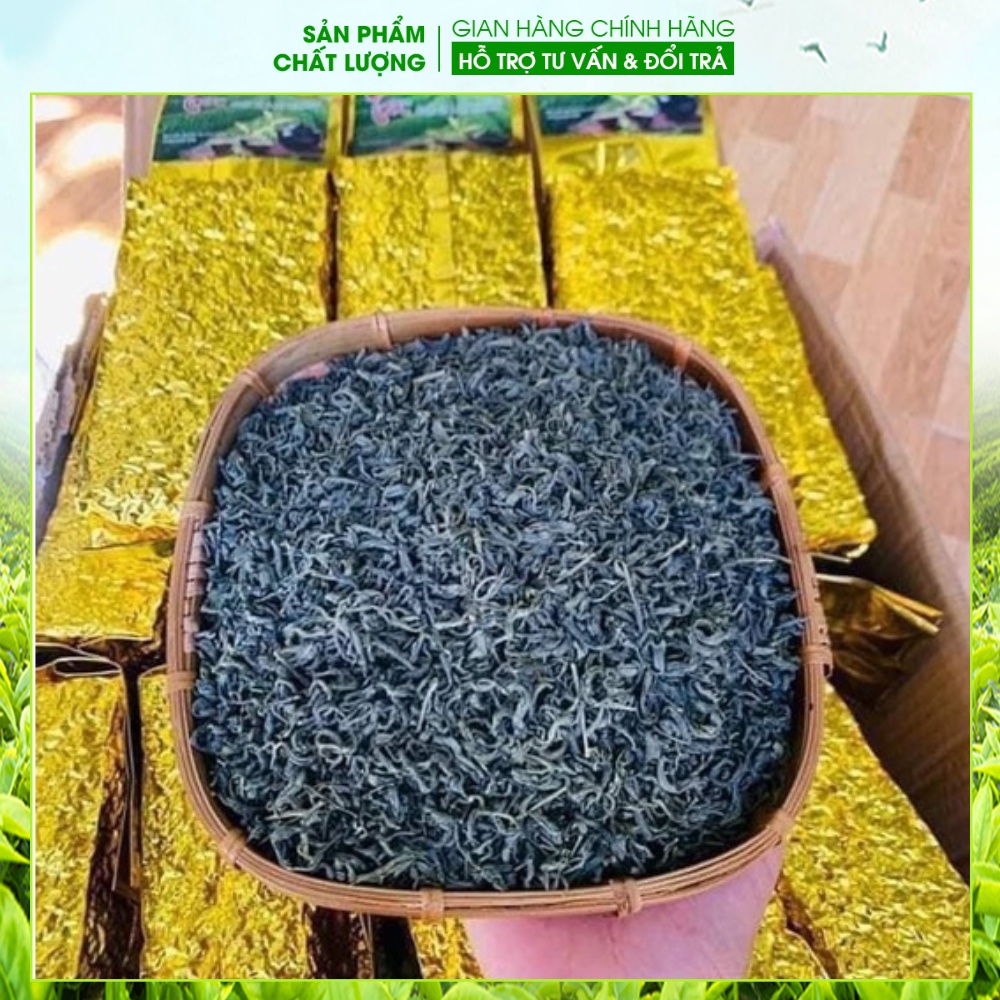 Trà Shan Tuyết Lai Châu Cổ Thụ | Búp Xanh Thơm Đậm Nước Vàng Hậu Ngọt Sao Thủ Công  500gr