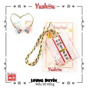 Túi Phước Yushou Tình Yêu - Kiểu Omamori Nhật, Có sẵn, Quà tặng ý nghĩa.